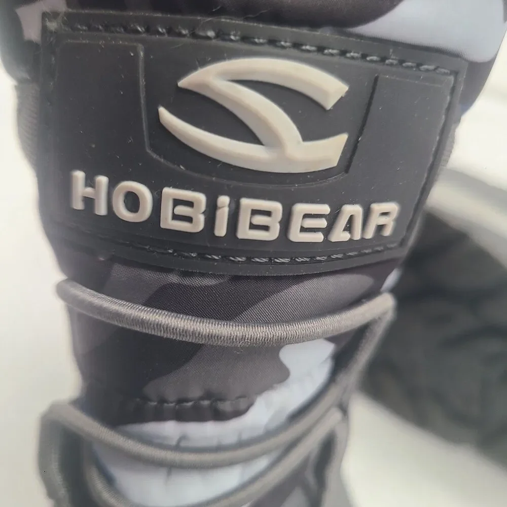 Hobibear Snow Boots Size 2 Grey Camoflauge AW3771 210(2) - boys/girls